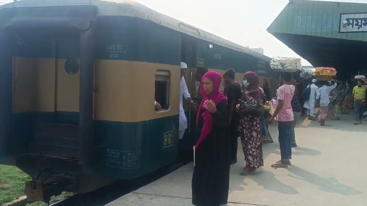 অগ্নিবীণা এক্সপ্রেস ট্রেন Bangladesh#railway# train#mymensingh.....