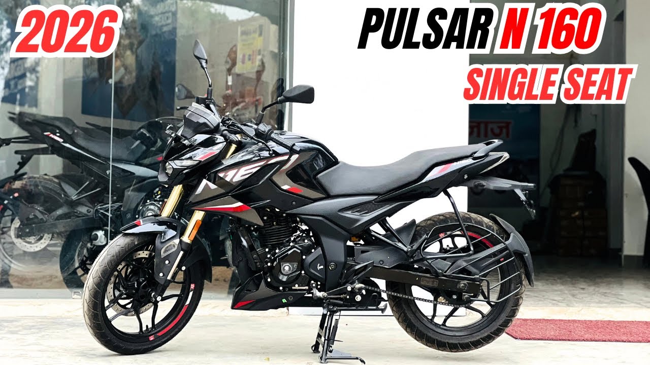 2026  Bajaj Pulsar N 160 Single Seat Detailed Review | Price | Single Seat |