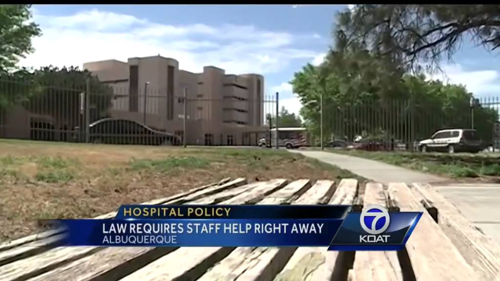 Hospital policy: Law requires staff help right away