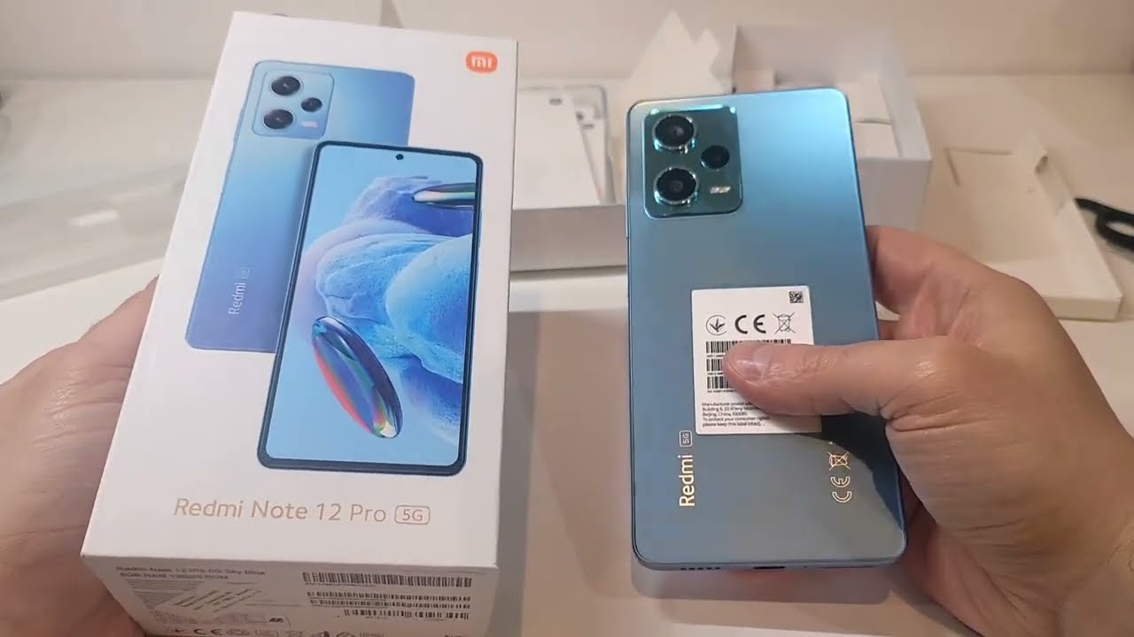 Xiaomi Redmi Note 12 Pro 5G - UNBOXING