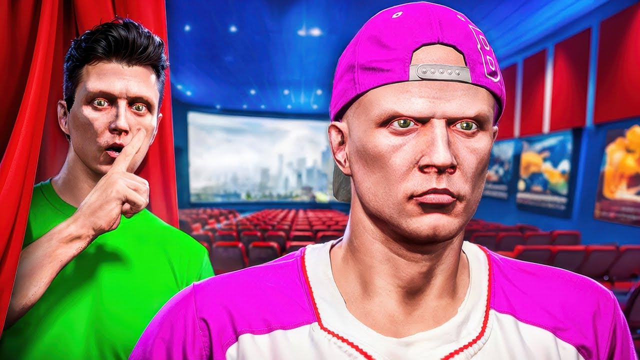 HIDE and SEEK in CINEMA in GTA 5!