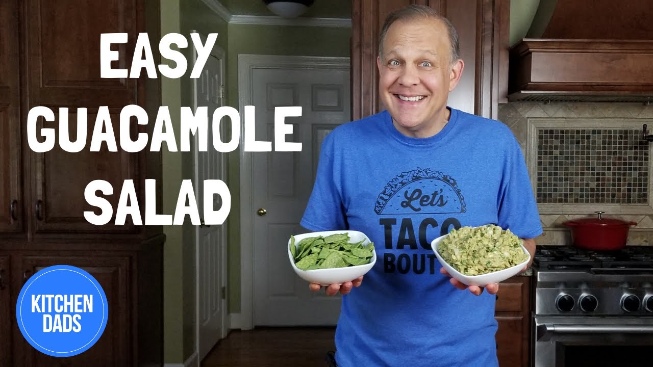 How to Make Fresh Guacamole Salad at Home | Easy Recipes for Beginners