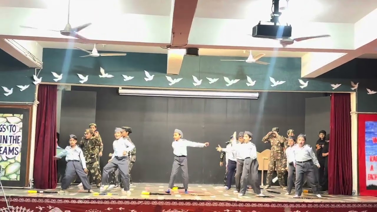 OPERATION SINDOOR DANCE PERFORMANCE—Independence Day Celebration at VVDAV PUBLIC SCHOOL, VIKAS PURI-