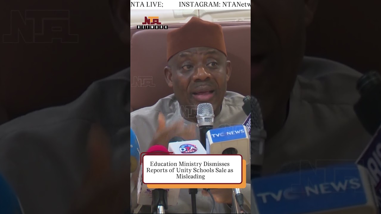 Education Ministry Dismisses Reports of Unity Schools Sale as Misleading