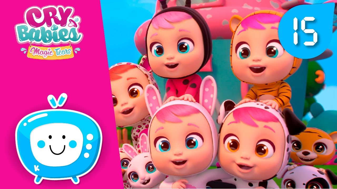 Сборник 15мин.! 😎 Край Бебис 💧 Мэджик Тирс 💕 CRY BABIES MAGIC TEARS 💧💕 Для зрителей старше 0-х лет