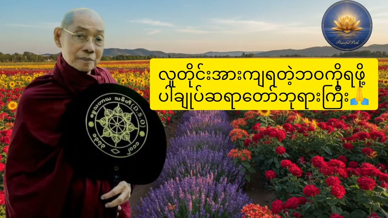 လူတိုင်းအားကျရတဲ့ဘဝကိုရဖို့ #ပါချုပ်ဆရာတော်ဘုရားကြီးတရားတော်များ#တရားစကား #တရားတို #တရားတော်များ 