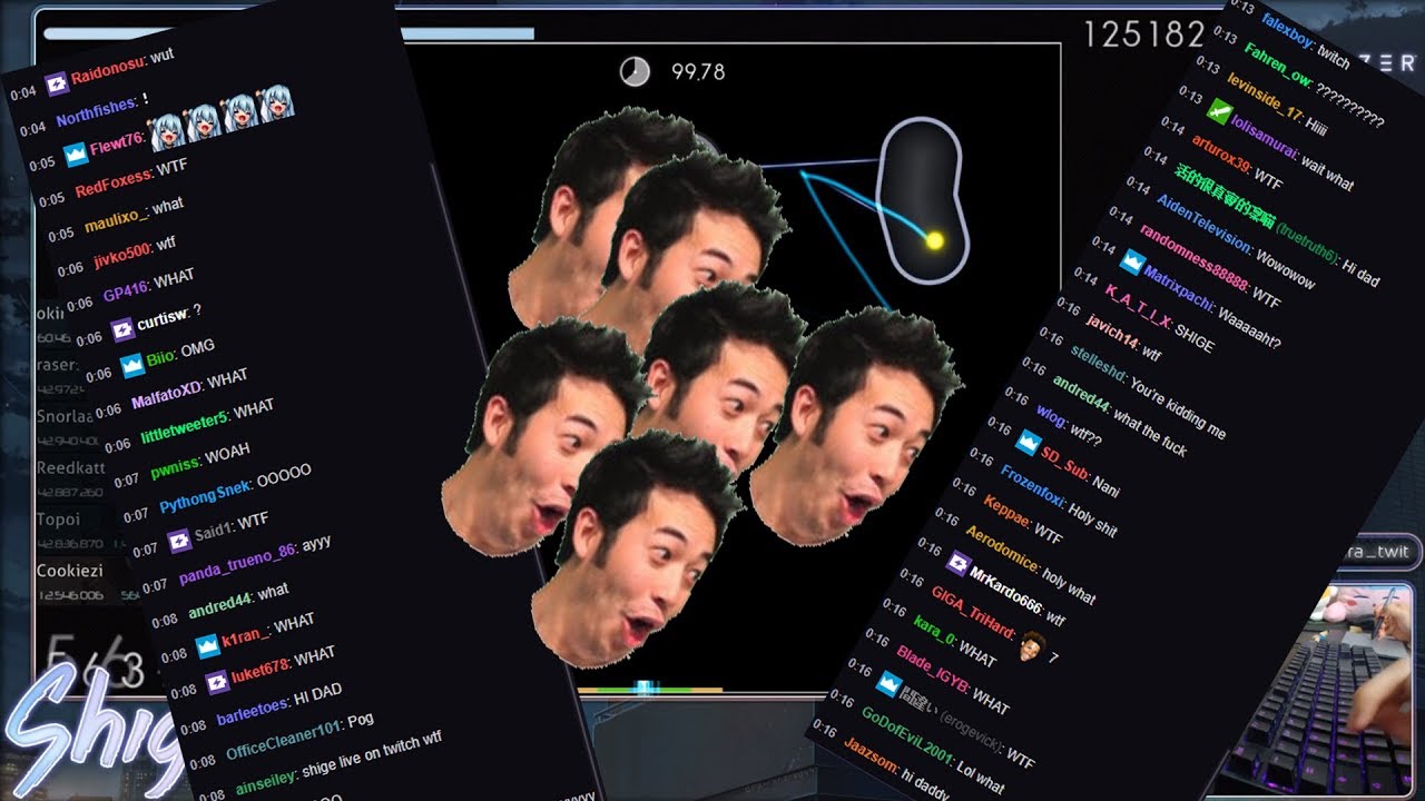 COOKIEZI/SHIGETORA STREAMS ON TWITCH FOR THE FIRST TIME IN YEARS!! Cookiezi Stream Highlights