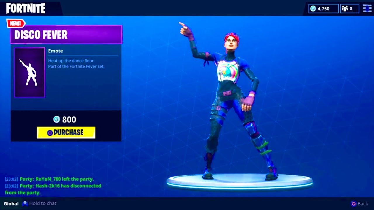 NEW &ldquo;DISCO FEVER&rdquo; DANCE (Disco Emote) - Fortnite Battle Royale