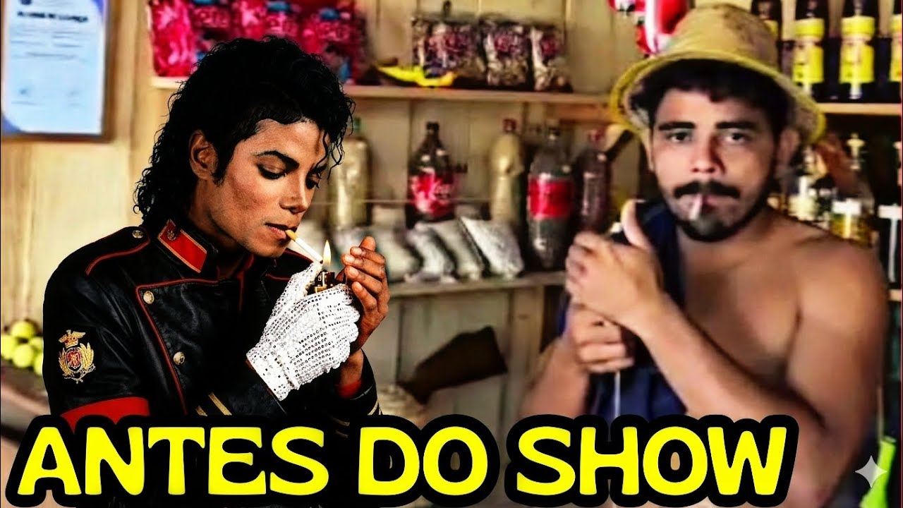 SEU OSMAR ACORDANDO ANTES DO SHOW DO MICHAEL JACKSON - BAR DO ARUEIRA - PREÇOS DA MERCADORIA VEM RIR
