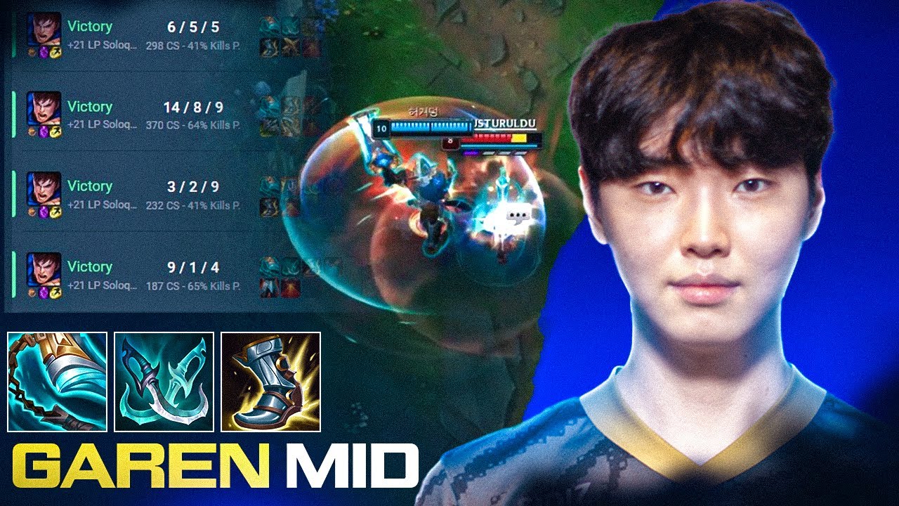 Chovy'nin Yasuo ve suikastçilere çözümü Garen mid