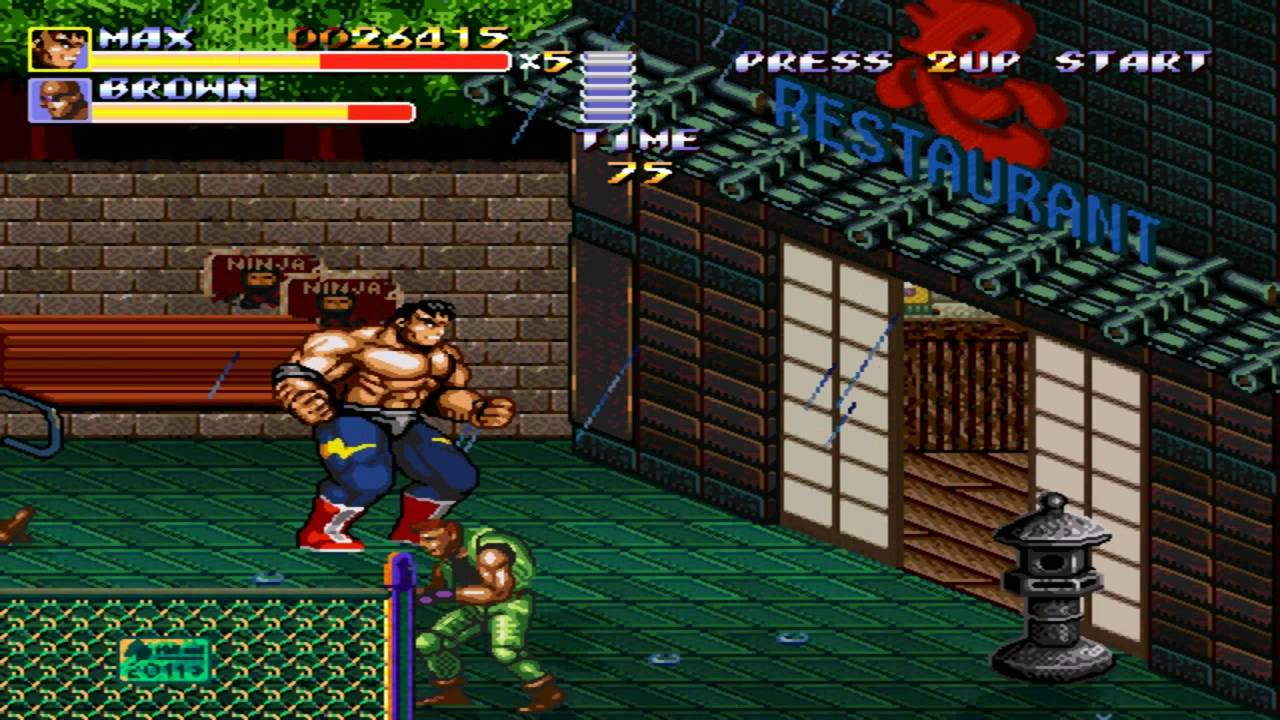 Streets of Rage Remake (v5.1) (PC) Route 3 (Mania) (Max) Walkthrough