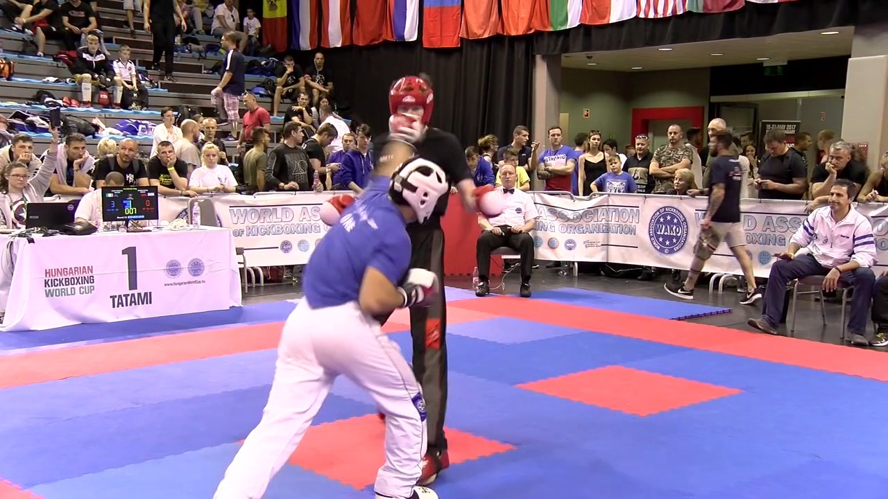 Brendan Kenny v Kostas Adamis Hungarian World Cup 2017
