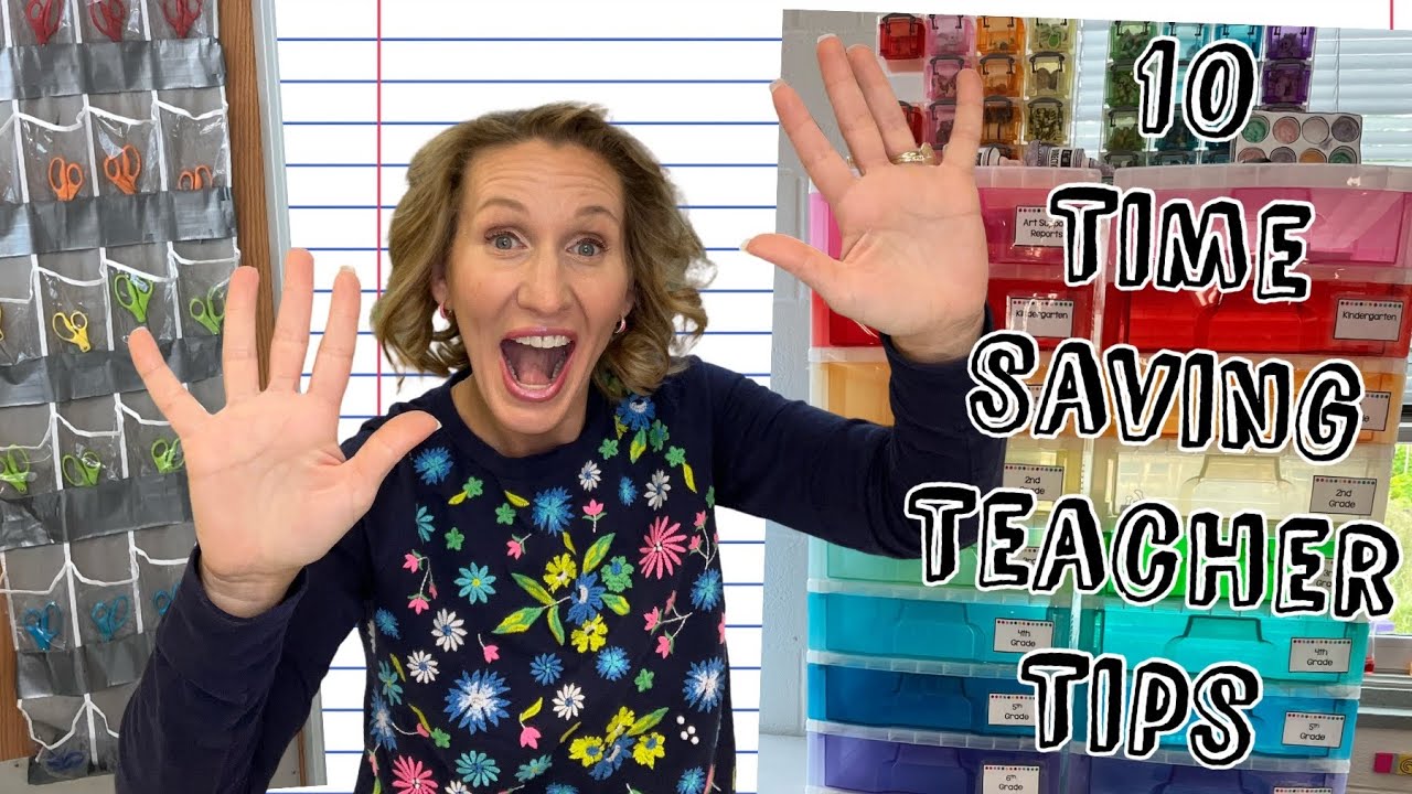 10 Time Saving Teacher Tips for the Elementary Art Room 