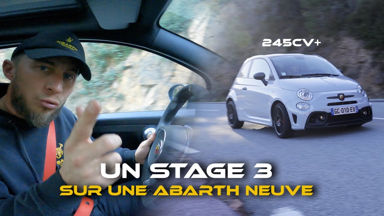 Un STAGE 3 sur une ABARTH qui sort de la concession !