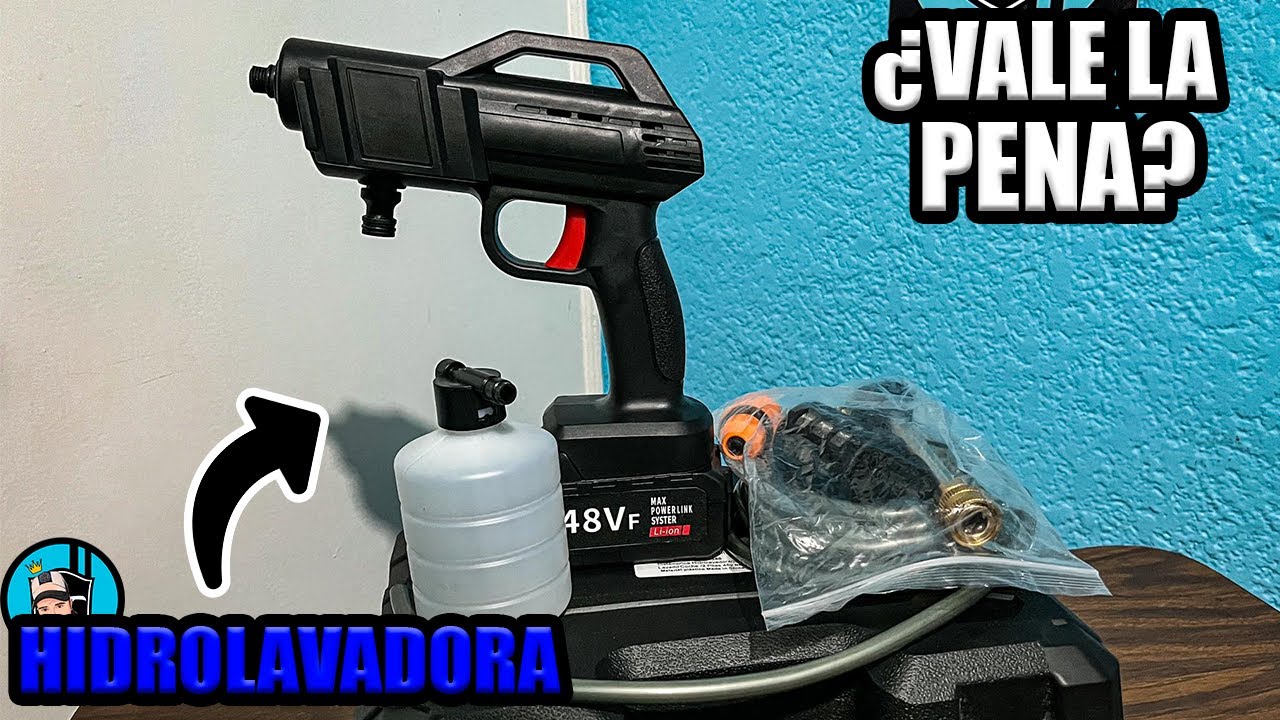 HIDROLAVADORA INALÁMBRICA/TODO LO QUE TIENES QUE SABER ANTES DE COMPRARLA/ ♛LUISTECH♛