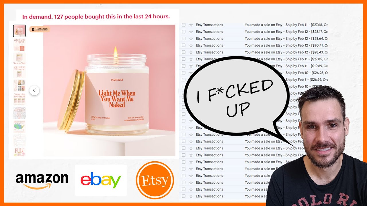 Print on Demand Candles on Etsy: The Pros & Cons You NEED to Know!