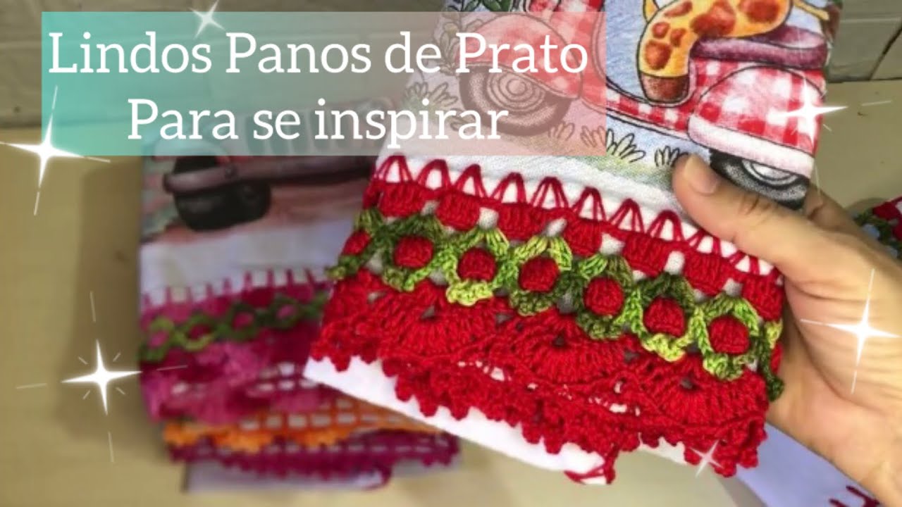 🥰Veja esse Barradinho de Crochê e se Apaixone!#inspiração #panodeprato #barradinhodecroche