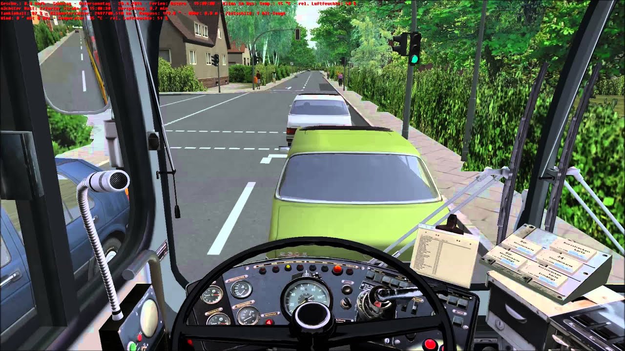 Let's Play OMSI 2 Teil 71 - Linie 1 Stadtkrankenhaus - Alt-Tenge (MB O305 Schaltung)