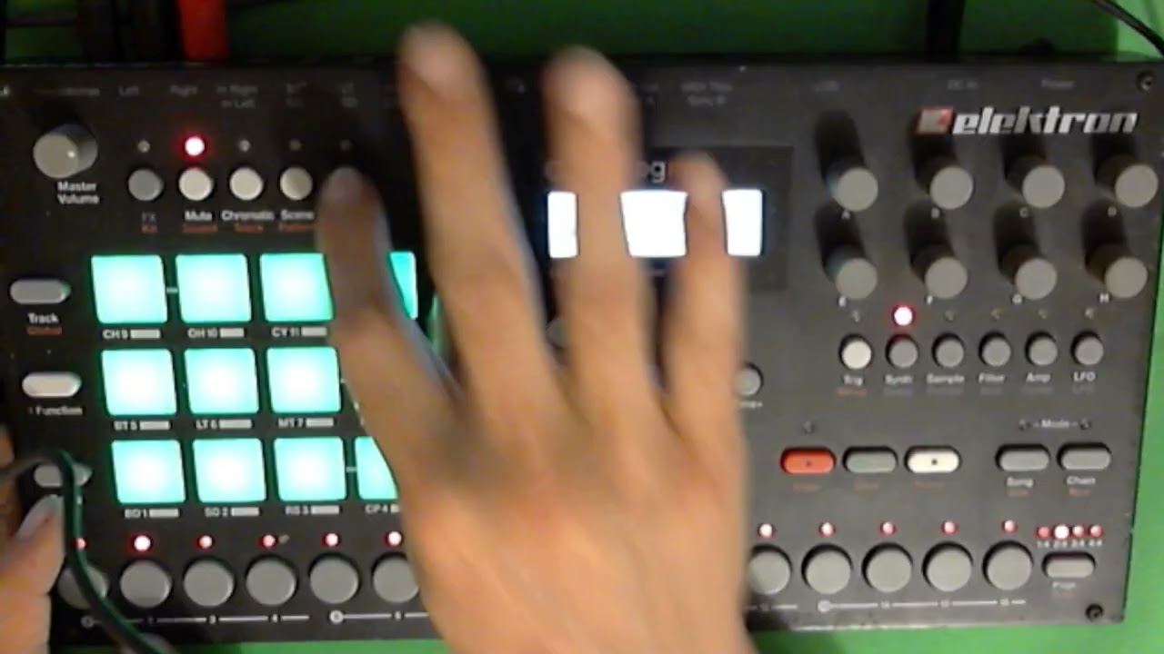 Elektron Analog Rytm MKI retired set gear showcase (RYTM ONLY)
