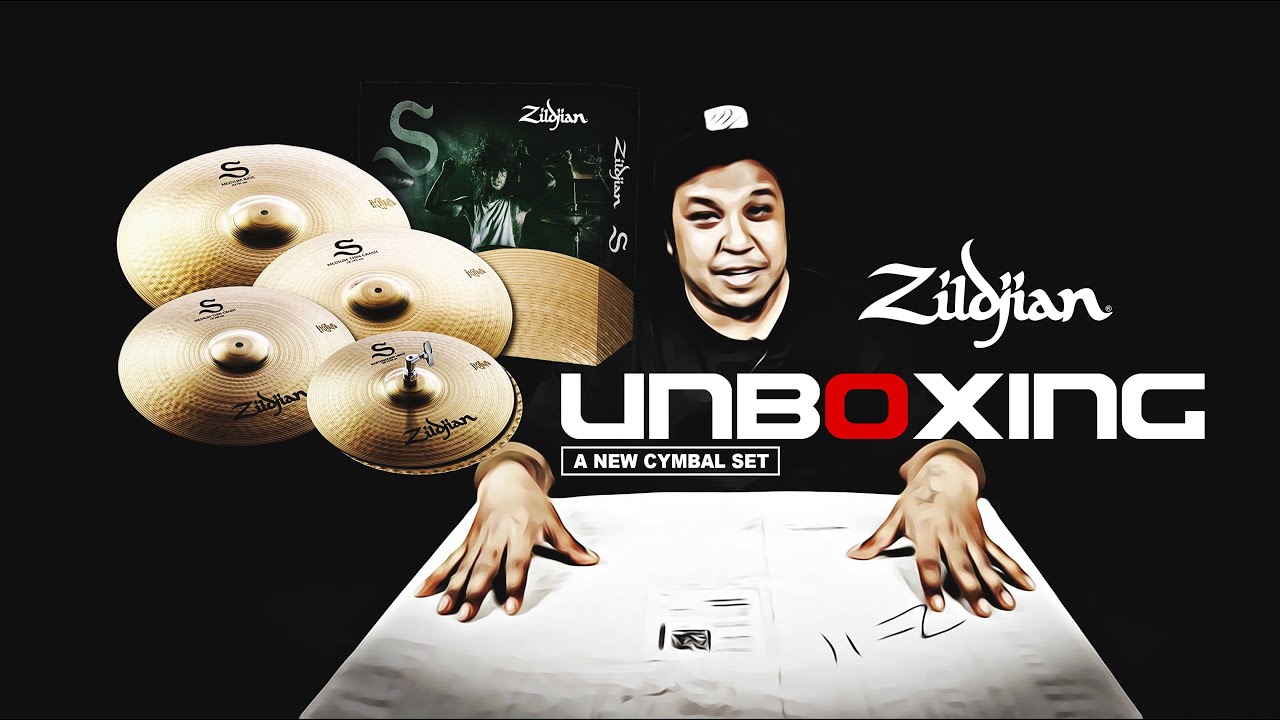 Unboxing An Entire New Cymbal Set - Zildjian S 390 S Series Performer Cymbal Set