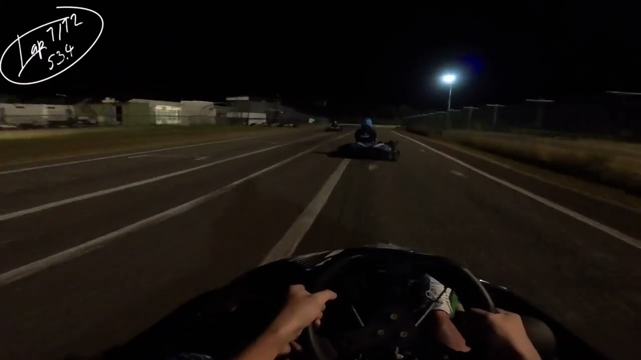 Kartodromo Pista del Mare (Cecina) On Board notturno - 28 Giugno 2025