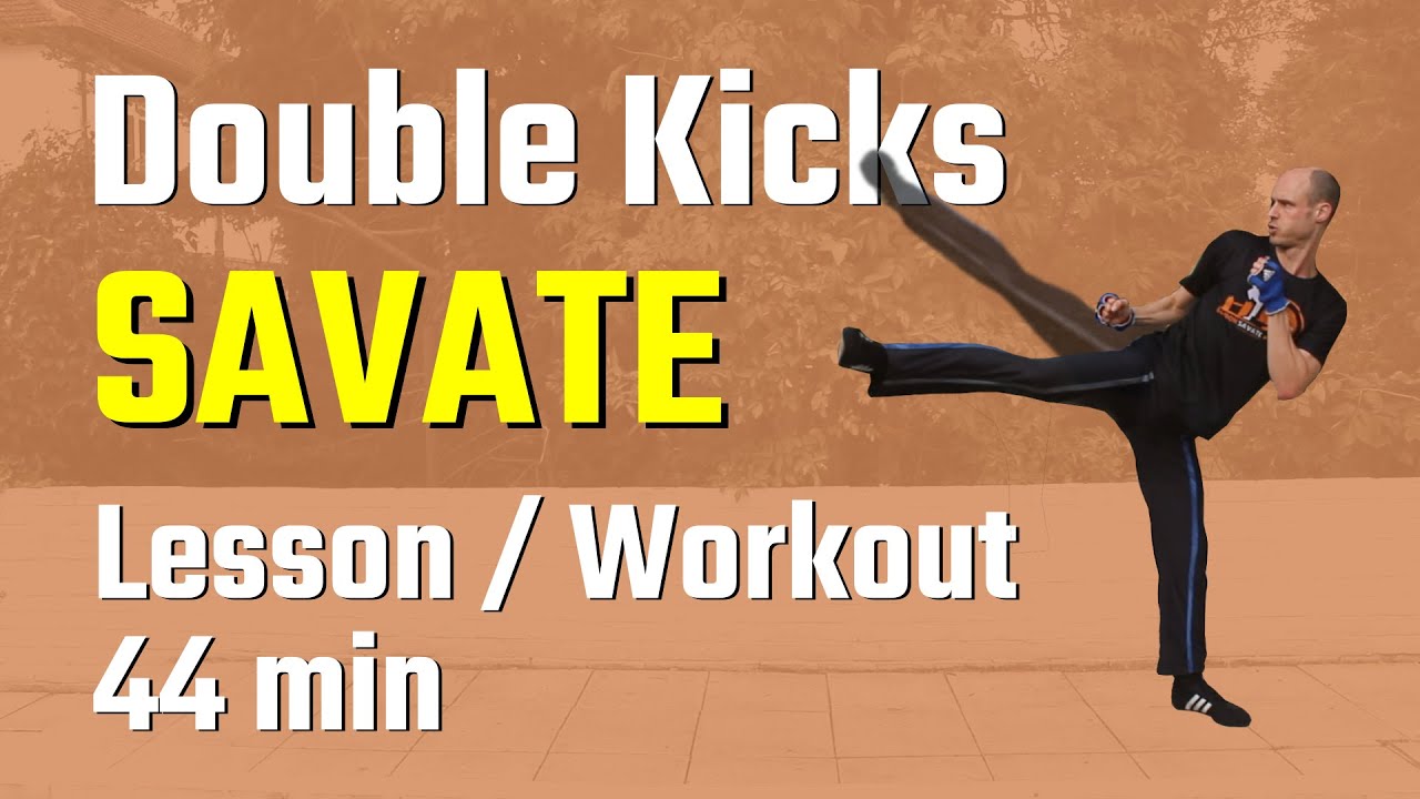 Savate Lesson | Double Kicks | 44 mins