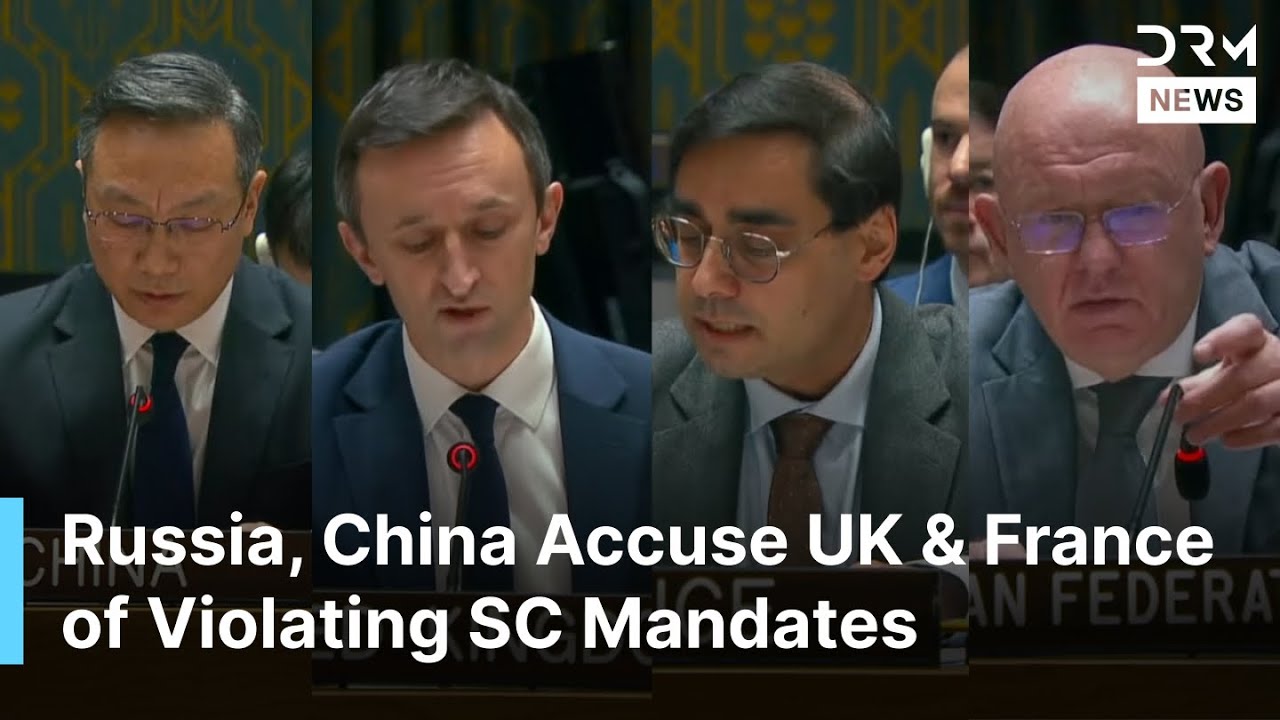 UK and France Hit Back on Russia and China&rsquo;s Rejection of Western Snapback Claims on Iran | AC1N