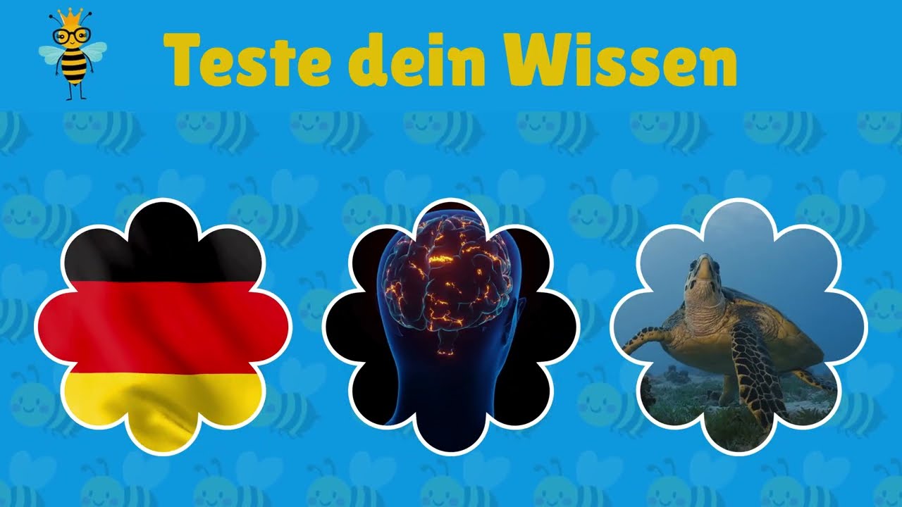 Wissensquiz - Teste dein Wissen (viele schwierige Fragen)