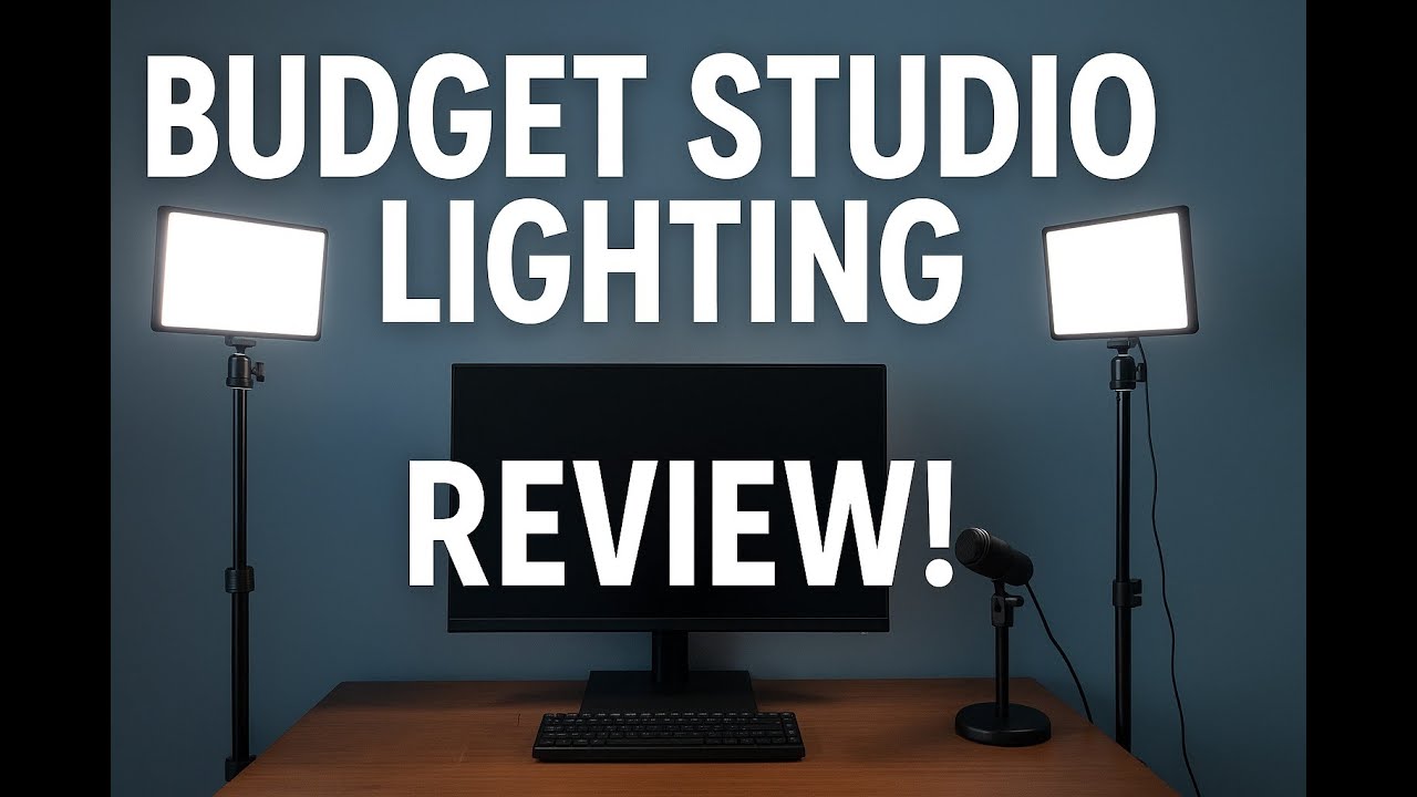 💡 NiceVeedi 2-Pack LED Video Light Kit Review | Best Budget Studio Lighting for Streaming