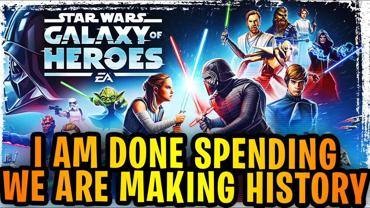 I'm Done with Galaxy of Heroes Spending - EA/CG Controversy Update - Big Changes Are Needed