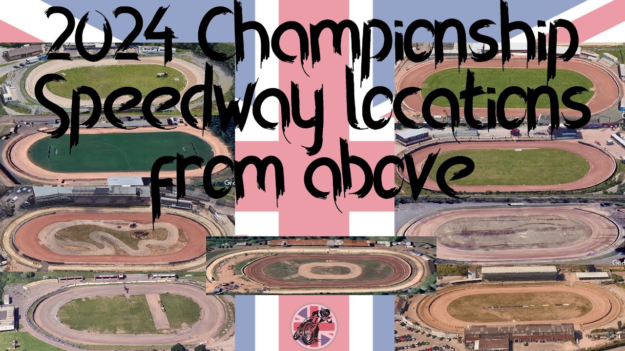 2024 Championship Speedway locations seen from above (2nd division)