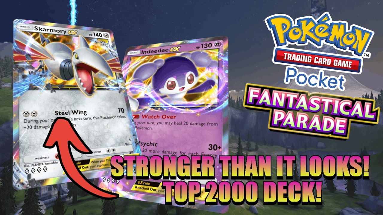 Skarmory Indeedee DESTROYS In Rank | OFF META MAXXING IN TOP 2000