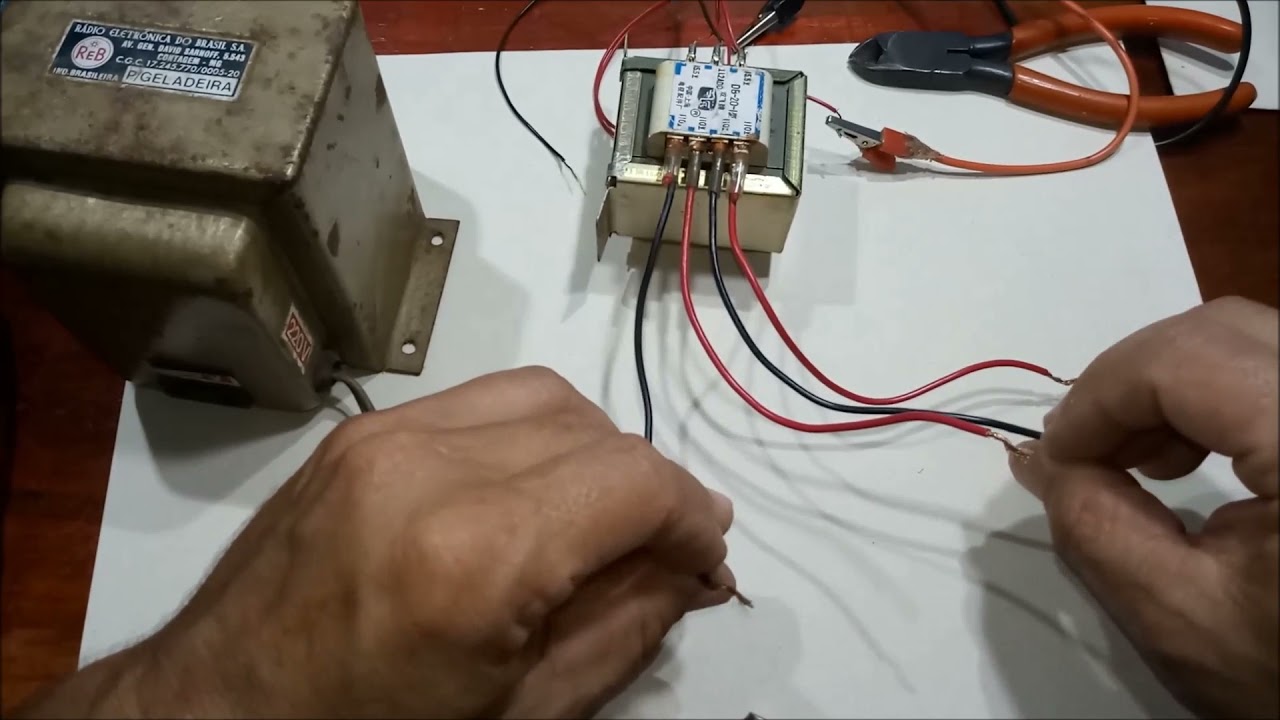 Ligando Transformador direto em 110v ou 220v