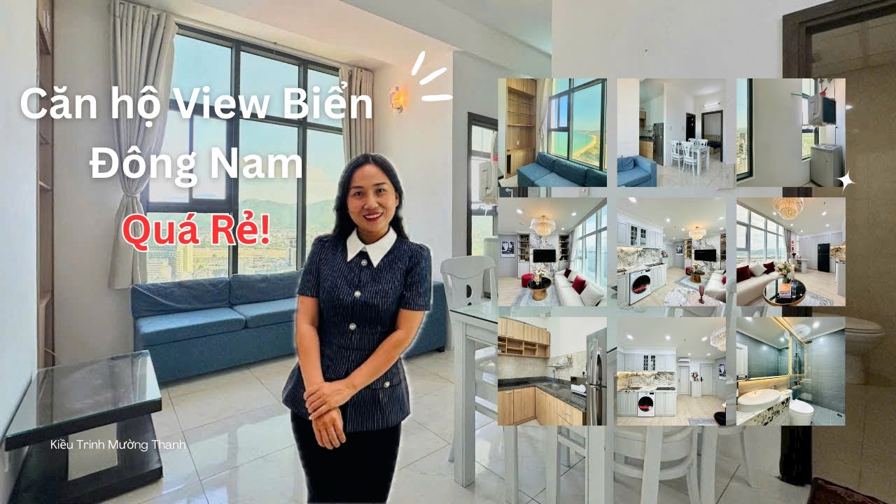 🌊 CĂN 1PN VIEW ĐÔNG NAM CỰC MÁT – MƯỜNG THANH 60 TRẦN PHÚ | CĂN CŨ NHƯNG SỬA LẠI ĐẸP GIỐNG 4504