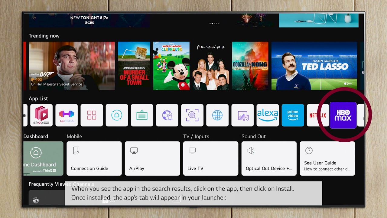 [Телевизоры LG] Использование LG Content Store с WebOS 6.0