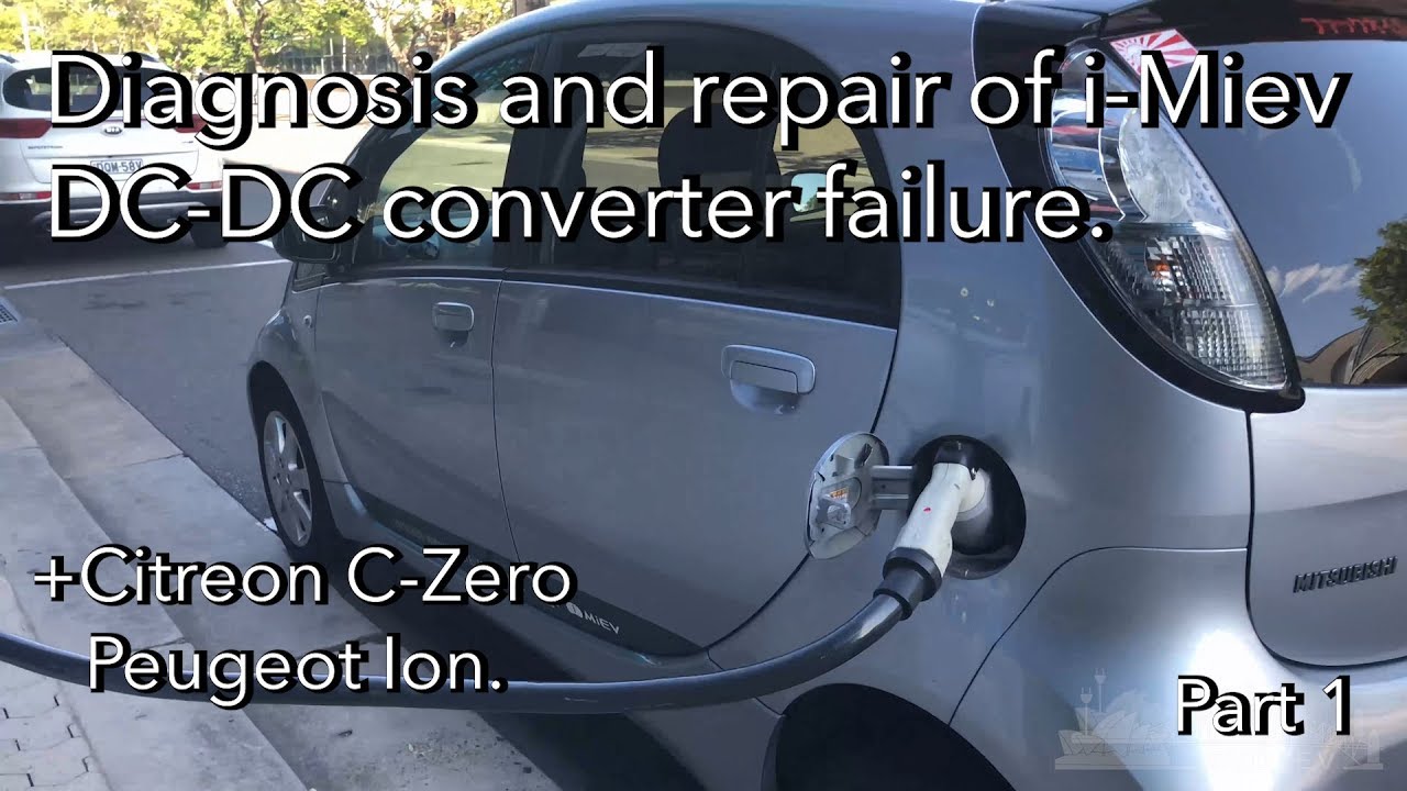 Ремонт DC-DC преобразователя i-miev. Часть 1.