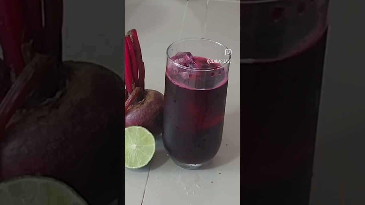 Remolacha🌰 + Lim&oacute;n🍈 = Desinflamaci&oacute;n, Regular la presi&oacute;n, Mejora la visi&oacute;n #betabel