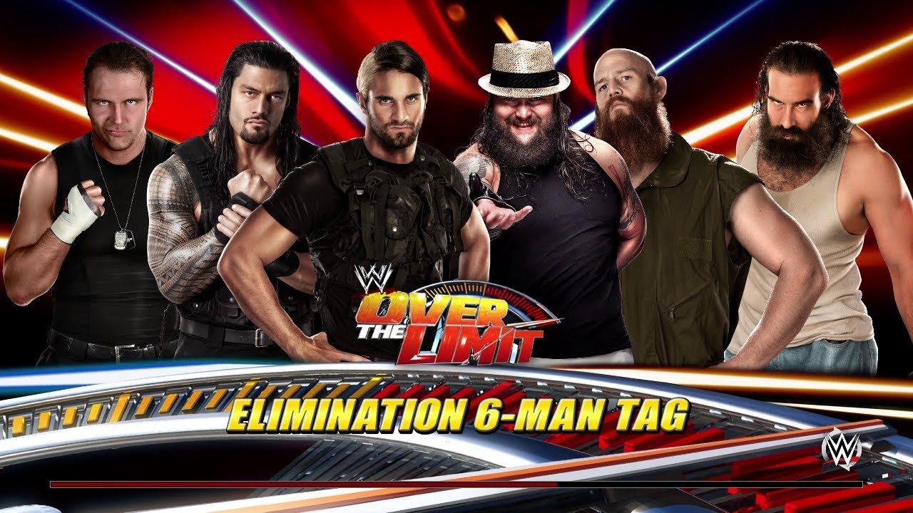 WWE 2K15 - The Shield VS The Wyatt Family [Brutal 6-Man Elimination Tag] Ft. Roman Reigns, Bray Watt