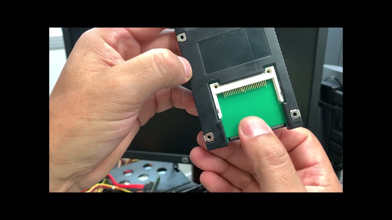 How to clone a CNC HDD 2.5” IDE into an SSD. Image creation and cloning to CF. Part #3