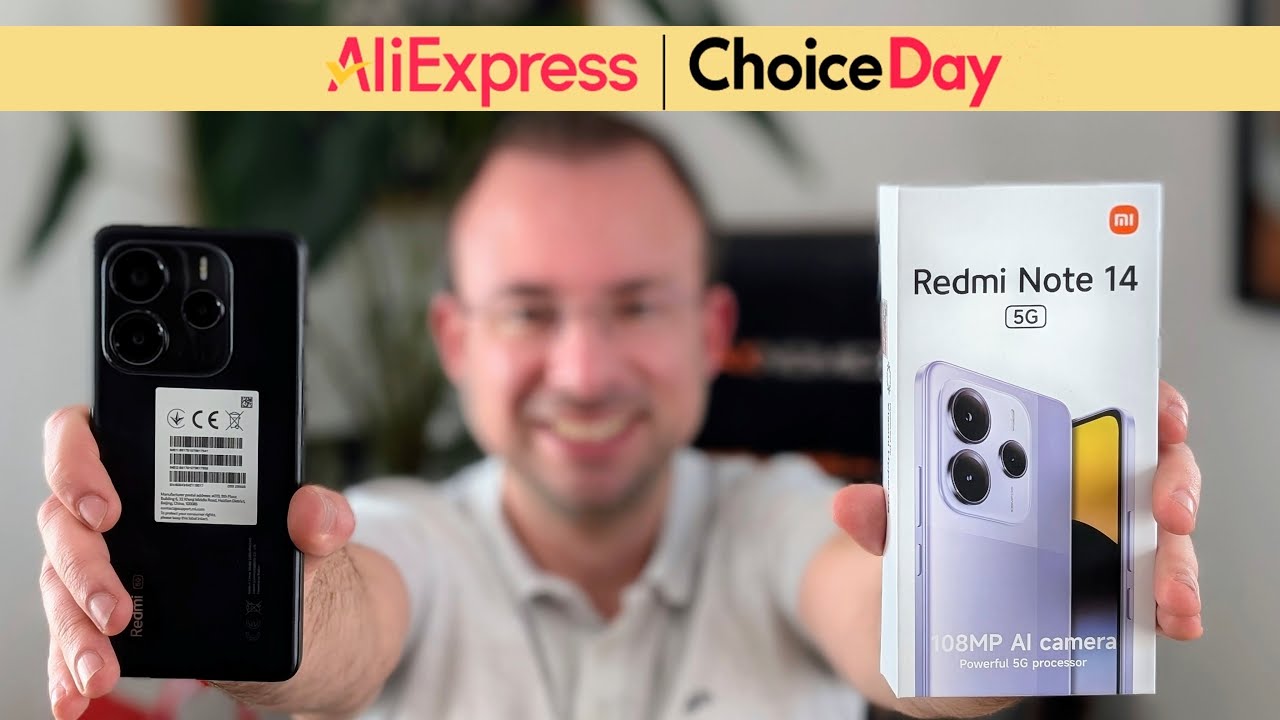 Test du Xiaomi Redmi Note 14 5G pour le Choice Day d'AliExpress