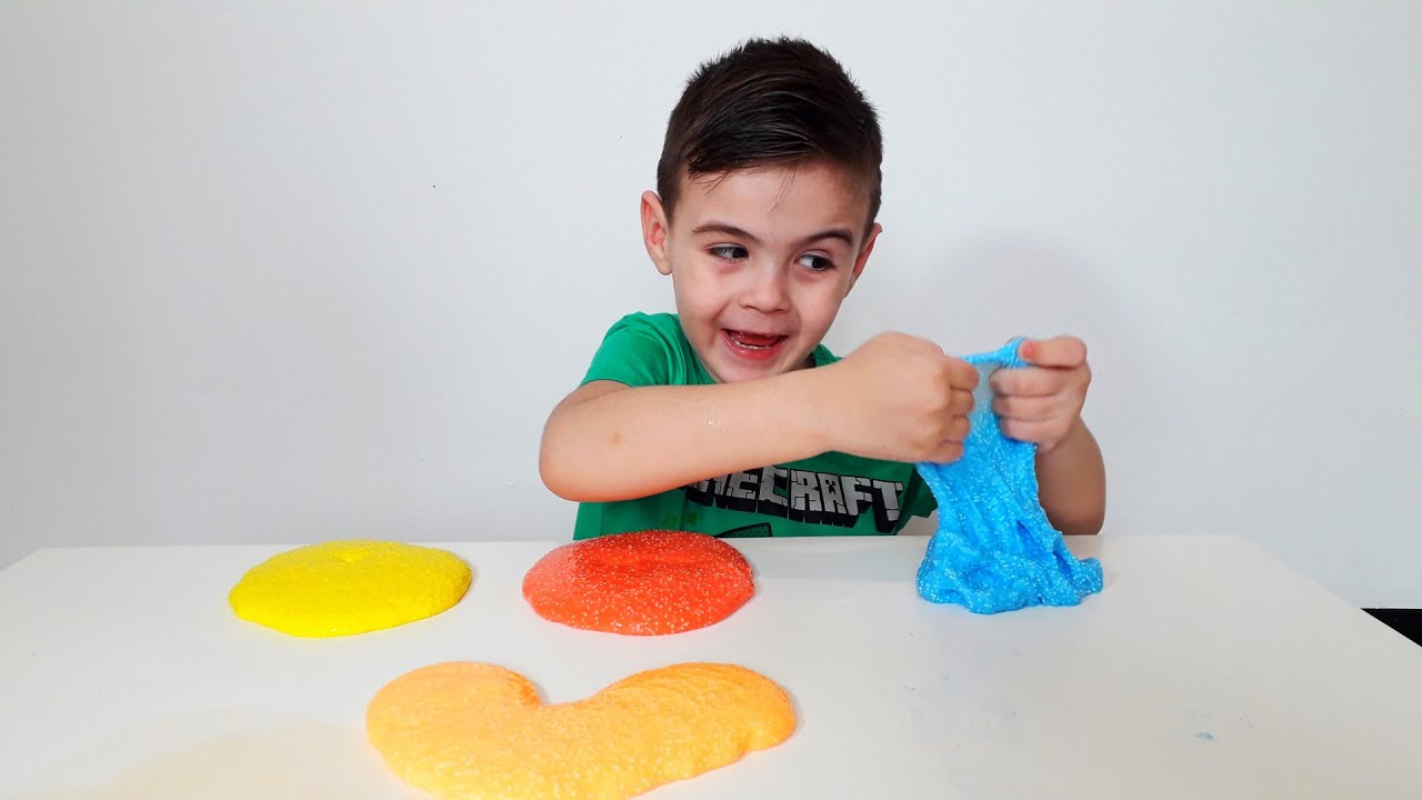Metodi diversi per colorare lo Slime- Slime Coloring-Ciao Gabi