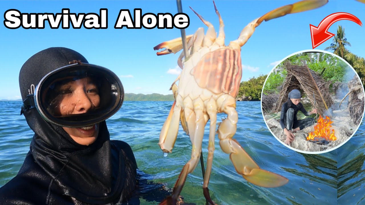 24 Hours Solo Survival(NO FOOD AND WATER 😱 Can I Survive??