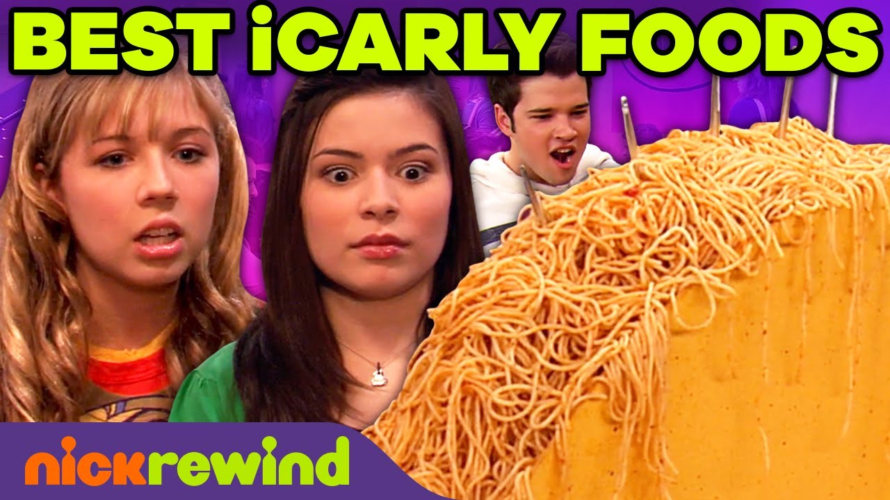 Weirdest iCarly Foods Ever 🍝🌮 iCarly | NickRewind