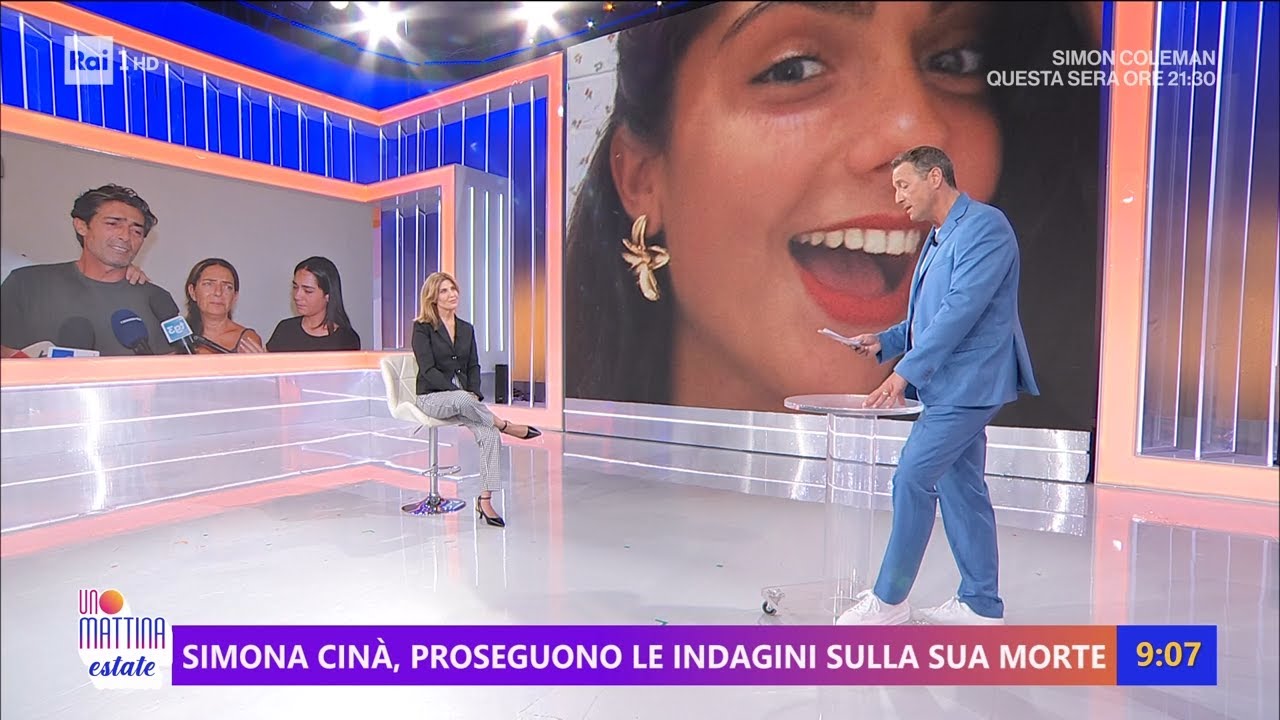 Caso Simona Cinà: c'è attesa per l'autopsia - Unomattina estate 06/08/2025