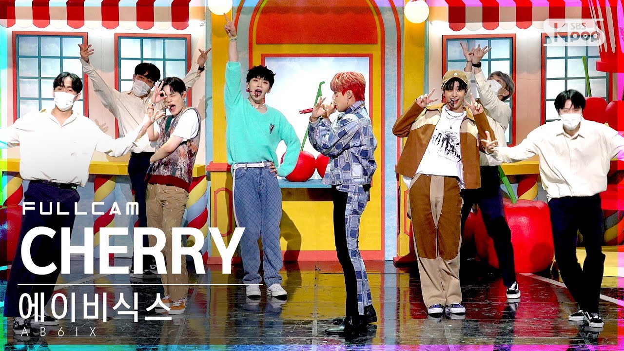 [안방1열 직캠4K] 에이비식스 'CHERRY' 풀캠 (AB6IX Full Cam)│@SBS Inkigayo_2021.10.03.