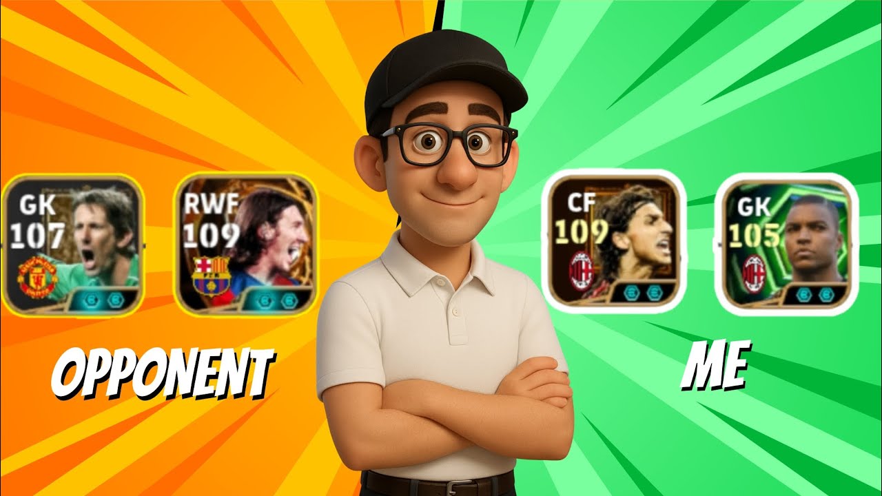 He Had Ankara Messi & Van der Sar… Still Won 4–1 🤯🃏- efootball 2026
