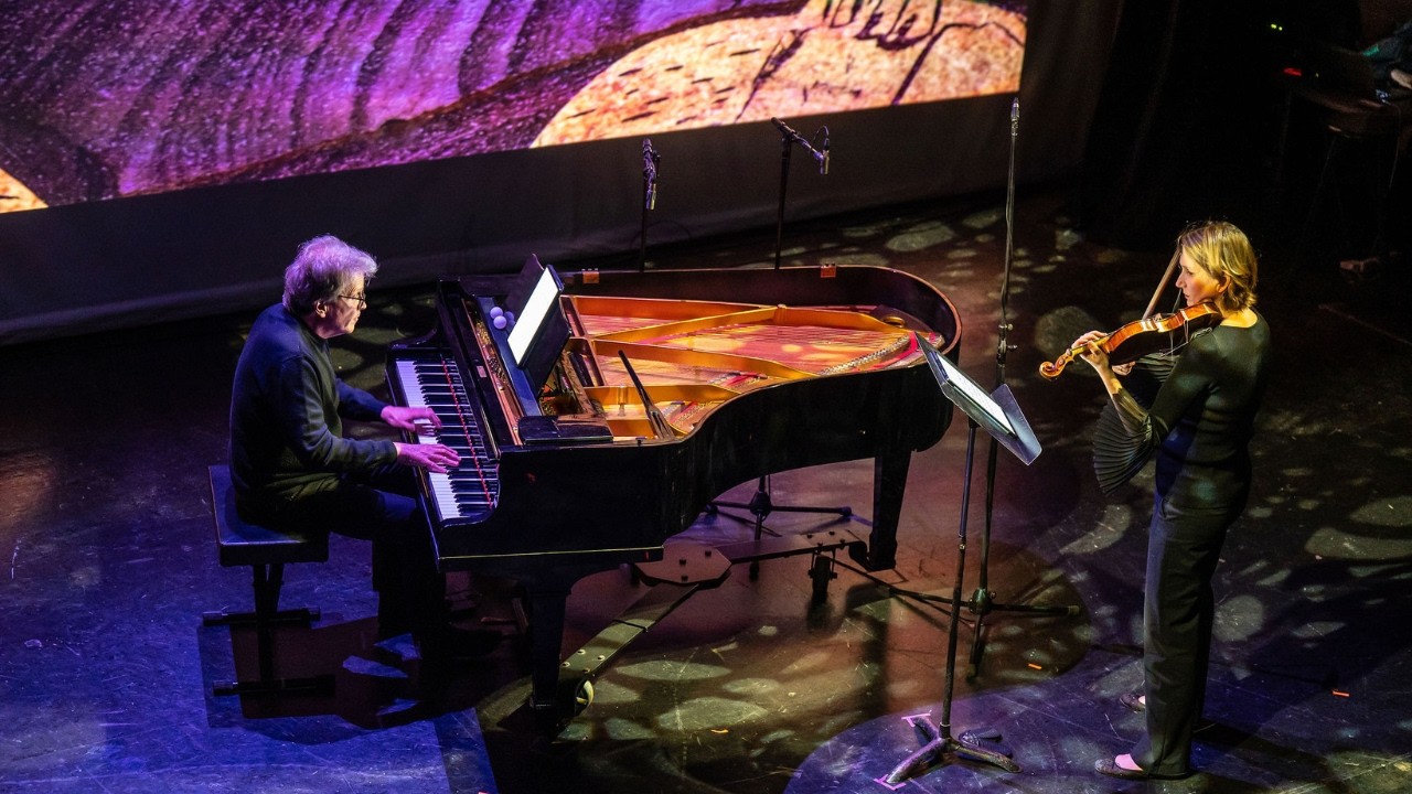 Dark Tales (2024) for Violin, Piano and Digital Projections - composed by Alice Ho (CA)