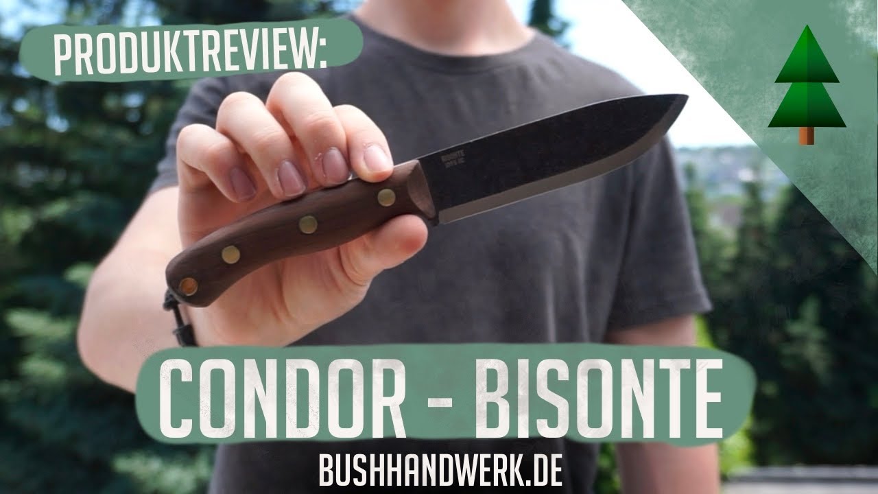Condor - Bisonte Allzweckmesser - Messervorstellung | Bushhandwerk - Outdoor Store