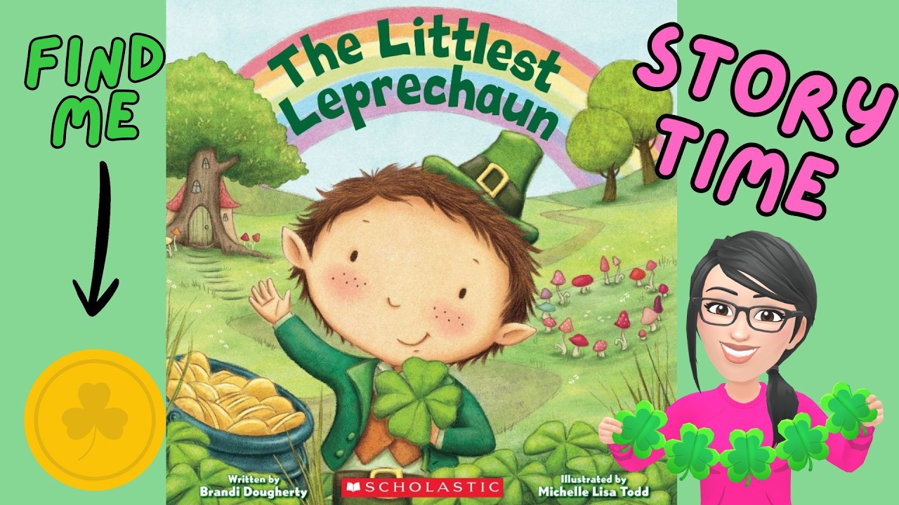 The Littlest Leprechaun //Story Time and Game for kids