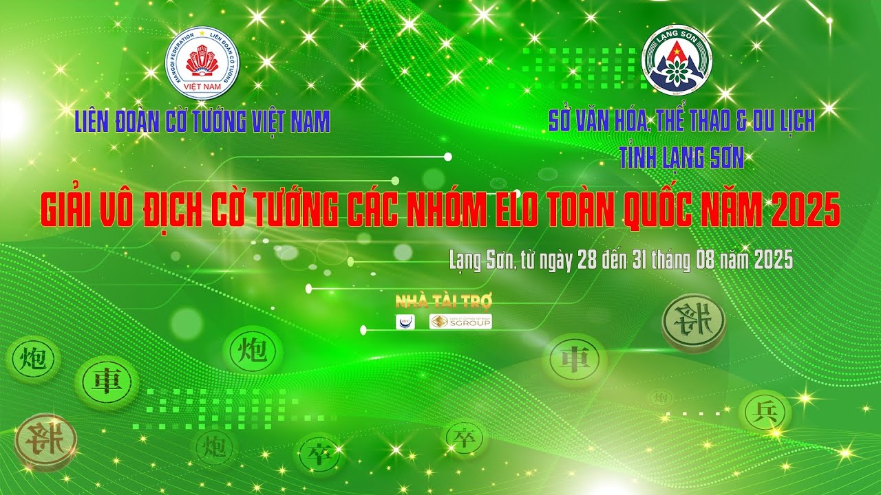 VÒNG 1 ĐẾN VÒNG 7, CỜ NHANH, GIẢI VÔ ĐỊCH CỜ TƯỚNG CÁC NHÓM ELO TOÀN QUỐC NĂM 2025